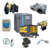 Compresseur d'air diesel Atlas Copco XATS350 XAHS350 XAS400 Compresseur d'air à vis portable 7bar 10bar 12bar 350cfm 400cfm avec Kubot