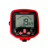 Détecteur de métaux étanche TX-850L IP68 avec bobine DD, écran LCD, localisateur d'or, sonde de précision, pelle et casque – Kit complet