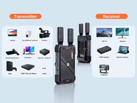 USD2298 livraison gratuite Kit de caméra de streaming sans fil G430 = 4K sans fil hd mi Extender + 4 pièces 4K 30X caméra PTZ AI + contrôleur + poeswitch
