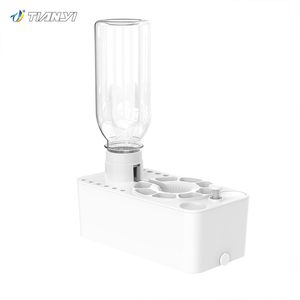 Nieuwe Kwaliteit Van Multifunctionele Verfborstelreiniger Plastic Pennenwasser Met Houder Aquarel Palet Voor Acryl, Aquarel - Product Image 5