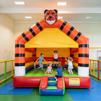 Vente directe d'usine, château gonflable classique de qualité commerciale en PVC pour location de fête et location commerciale