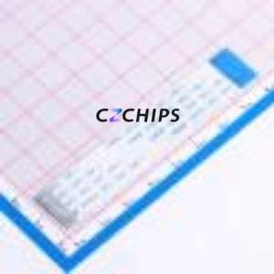 JS05B-28P-080-4-8 FFC Cable (Flexible Flat Cable) P=0.5mm Connector 28P 0.5mm 0.3mm Reverse - Product Image 1