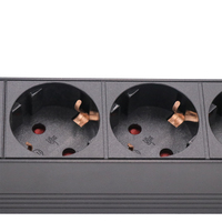 Vente en gros 13a royaume-uni britannique 6 voies prise 1u 19 pouces rack pdu