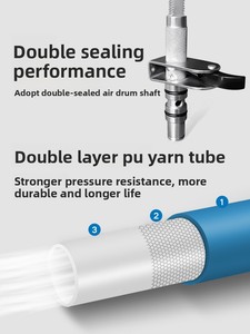 <span class=keywords><strong>Enrouleur</strong></span> de tuyau pneumatique automatique rétractable à air comprimé - Type suspension - 6 kg - Chine - Product Image 2