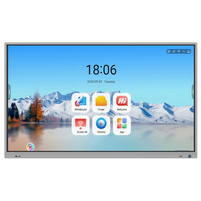 Guangzhou Hiseeview Interactive Whiteboard 4K 65/75/86 Inch All-in-One Smart Board for Education & Conference