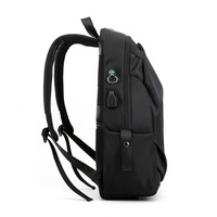 Sac à dos pour ordinateur portable multifonctionnel grande capacité, idéal pour les affaires et les voyages, personnalisable avec logo, imperméable, pour les loisirs et le travail.