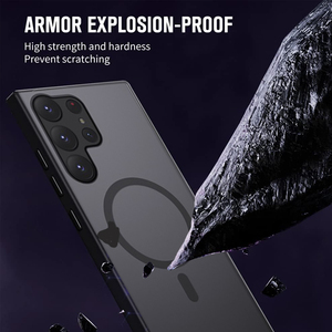 เคสโทรศัพท์แม่เหล็กพร้อมขาตั้งสำหรับ Samsung <span class=keywords><strong>Galaxy</strong></span> S26 S25 S23 FE <span class=keywords><strong>S22</strong></span> S24 <span class=keywords><strong>Ultra</strong></span> Plus รุ่นใหม่ ปี 2026 พร้อมขาตั้งในตัว - Product Image 6
