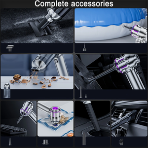 Aspirapolvere portatile senza fili 16000PA, aspirapolvere wireless per auto, potente aspirazione, <span class=keywords><strong>mini</strong></span> aspirapolvere 2 in 1 - Product Image 2