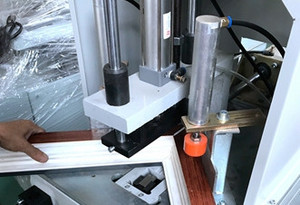 PVC Cửa Sổ Góc Làm Sạch <span class=keywords><strong>Vinyl</strong></span> UPVC Cửa Sổ Máy Làm - Product Image 6