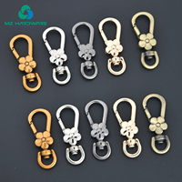 Crochet pour chien en forme de fleur pour sacs collier de chien avec mousqueton pivotant Clip matériel printemps crochet pivotant accessoires de sac