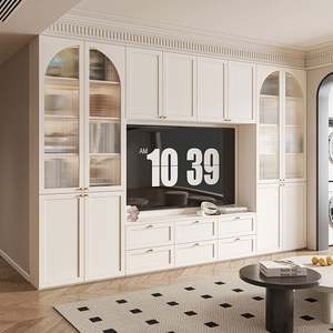 Meubles TV Meubles muraux pour salon Centre de divertissement moderne de luxe Solution de support - Product Image 2