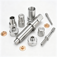 Pièces métalliques en aluminium usinées CNC industrielles sur mesure, pièces en acier, pièces en laiton usinées CNC 5 axes, pièces en acier inoxydable usinées CNC