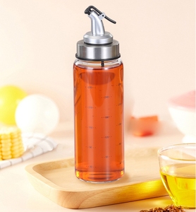 <span class=keywords><strong>Shaker</strong></span> de <span class=keywords><strong>vinaigrette</strong></span> de cuisine 200ml 300ml 500ml Bouteille en verre <span class=keywords><strong>à</strong></span> condiments avec bec verseur en forme de cylindre - Product Image 5