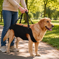 Harnais d'assistance pour chiens handicapés, réglable, conception poitrine-dos, en tissu Oxford, aide à la montée d'escaliers pour chiens âgés et blessés