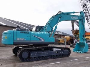 Excavatrice sur chenilles d'occasion en bon état Kobelco Sk350, d'occasion, du Japon, pour travaux de terrassement, Sk 350 Sk350D à bas prix - Product Image 3