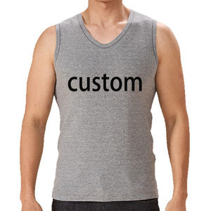 Seamless <b>Thermal</b> Vest For Men Sleeveless 100% Cotton <b>Gilet</b> Double-Sided Fleece Lined Base Layer For Autumn And Winter - Product Image 2