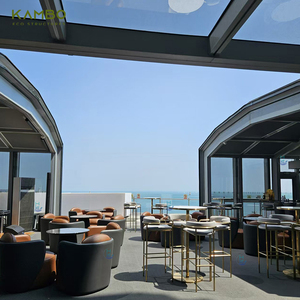 Tùy chỉnh hiện đại bốn mùa cách nhiệt nhôm kính nhà kính cho biệt thự mùa đông Vườn Nhà Kính - Product Image 1