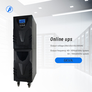 고주파 온라인 <span class=keywords><strong>UPS</strong></span> 6kVA 무정전 전원 공급 장치, 6kW 초강력 부하 용량 에너지 절약 및 절전 <span class=keywords><strong>UPS</strong></span> - Product Image 1