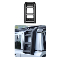 Chery ICAR V23 2025 2026 Installation Facile Échelle Latérale Pliante en Aluminium Noir pour Voiture Plateforme Pliante Accessoires Extérieurs