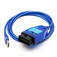 Cable de Diagnóstico para Automóviles Fiat con Chip FTDI FT232RL VAG KKL FIATECUSCAN, Interfaz de Diagnóstico USB VAG KKL 409