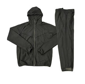 Ensemble de sport OEM pour homme : survêtement d'automne (<span class=keywords><strong>veste</strong></span> + pantalon) pour la course, le fitness et le jogging – Tenue d'entraînement 2 pièces - Product Image 1