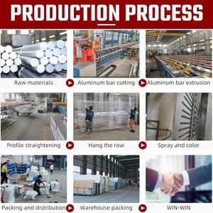 En Gros Usine Tiges et Rails Romains Modernes Alliage d'Aluminium Haute Résistance Pistes Kit de <span class=keywords><strong>Tringle</strong></span> à Rideau Simple - Product Image 6