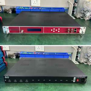 24 canali HD MI a sintonizzatore DVBC DVBT ISDBT ATSC <span class=keywords><strong>Encoder</strong></span> modulatore CATV - Product Image 3