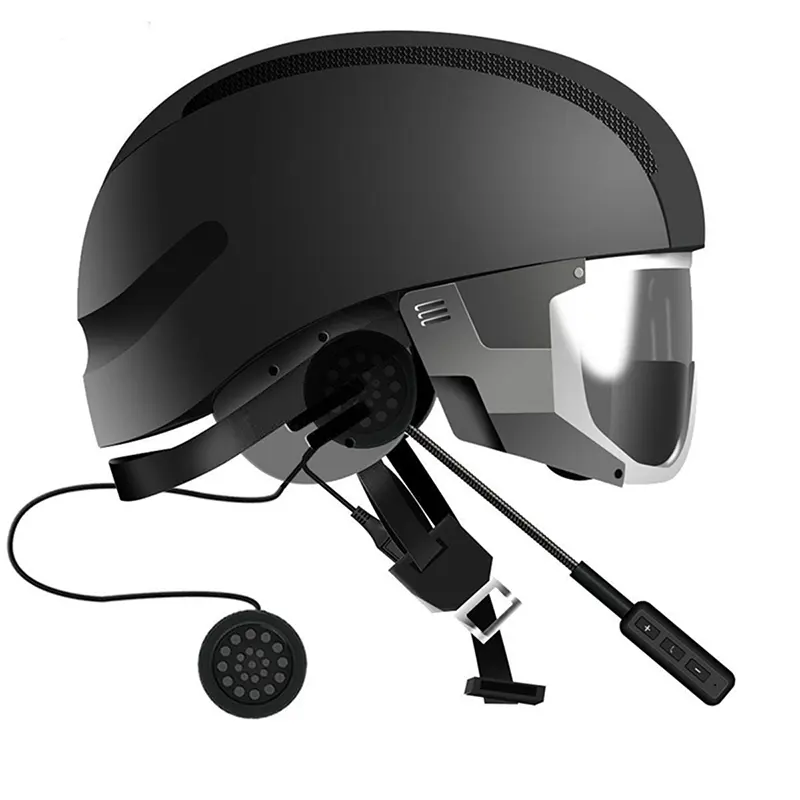 MH01 BT-casque d'écoute de moto, mains libres, avec Microphone, pour motocyclistes de vélo, version