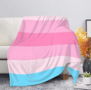 Couverture en caoutchouc Cadeaux LGBT Lesbian Gay Pride Décor coloré Personnalisé Doux Flanelle Lit Canapé Couvertures - Product Image 3