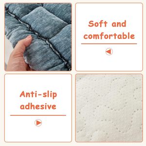 Tapis de voyage antidérapant pour animaux de compagnie, lit pour chien à carreaux pour siège arrière de voiture, housses de siège de voiture pour chien en fourrure lavables et personnalisables - Product Image 4