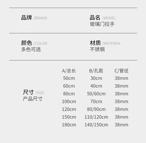 Trung Quốc Mới Của Hiện Đại Đơn Giản Gương Màu Đen Vàng Thép Không Gỉ 201/304/316 Kéo Xử Lý Trượt Tắm Cửa Kính Cửa Sổ Văn Phòng - Product Image 4