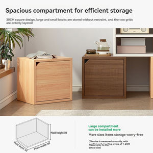 Rubik's <span class=keywords><strong>Cube</strong></span> Étagère à livres Petit support de rangement de salon Rangement de chambre à coucher Armoire de rangement carrée - Product Image 5