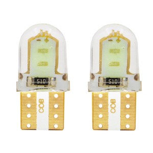 Luz LED T10 W5W COB de 4 núcleos de silicona, tipo corto, para coche, luz de matrícula, luz pequeña para coche. - Product Image 2