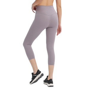 ผู้หญิงคาปรีกางเกงออกกำลังกายที่ว่างเปล่าสตรี3/4ความยาวครอปเลกกิ้ง - Product Image 4