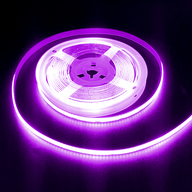 Custom Indoor Ceiling Ip20 Waterproof App Control Cuttable Self-Adhesive Flexible Cob Led Strip Light Rgb Smart Strip Lights