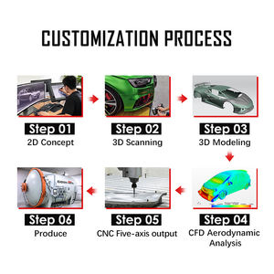 Kit Carrozzeria in Fibra di Carbonio Stile N con Presa d'Aria Laterale per McLaren <span class=keywords><strong>Artura</strong></span> - Product Image 5