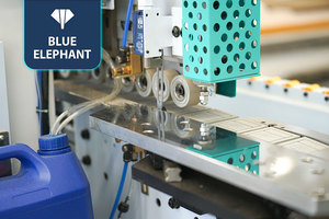 Máquina de Enchapado de Cantos Automática Industrial E-80 de Nuevo Diseño con Pre-Fresado y Seguimiento para Puertas de Gabinetes - Product Image 6