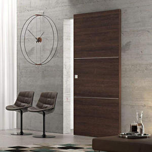 Minimalisme moderne Système de porte coulissante en bois affleurant Vente directe d'usine Fantôme Matériel caché <span class=keywords><strong>Mots</strong></span> clés Usine Porte coulissante - Product Image 5