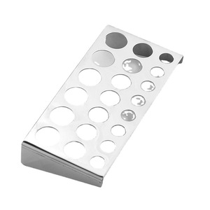 ที่วางหมึกสักหยวนหยวน 21 รู สแตนเลสสตีล สำหรับถ้วยหมึก แข็งแรง ทนทาน - Product Image 5
