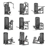 Machine de musculation commerciale réglable à pression de poitrine inclinée avec construction en acier – Entraînement amélioré de la force du haut du corps