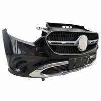 Ensemble de pare-chocs avant pour Mercedes GLC-Class X254 2023-2025, avec calandre et garniture chromée, style Luxury/AMG Line