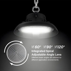 Lumière UFO à LED ultra brillante, éclairage de baie haute, étanche IP66, 150W SMD2835, lumière UFO pour grande usine et entrepôt - Product Image 1