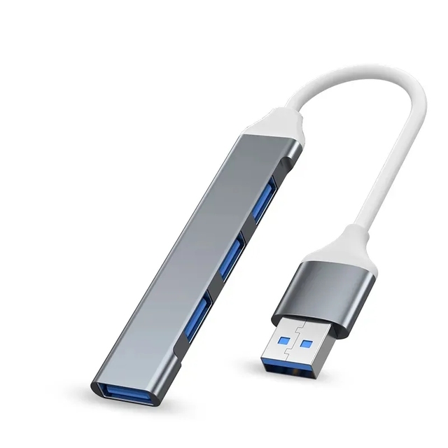 4 in 1 Docking Station Data Transfer Usb 3.0 4 Port Phone Hub Usb Charger Laptop Docking Station