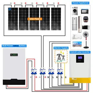 Factory Cheap Price 1KW No Gasoline 500 Watt Generator Power Systems For Hotels Solar Energy System