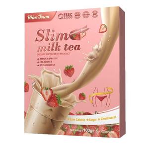 Milkshake de remplacement de repas aromatisé aux fruits de marque propre <span class=keywords><strong>pour</strong></span> perdre du poids rapidement, brûler les graisses et perdre du poids, thé au lait minceur, thé au lait amincissant - Product Image 5