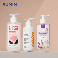 Bouteilles de shampoing et d'après-shampoing 300ml 500ml, flacon pompe en PET blanc transparent givré, emballage cosmétique personnalisé avec logo, vente en gros