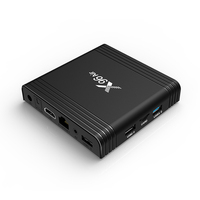 Boîtier TV Android 9 X96 AIR Nouveau Chipset Amlogic S905x3 4 Go 64 Go Décodeur TV Internet SubTV Avec Abonnement France Support Double Wi-Fi
