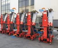 Plateforme élévatrice monoposte en aluminium de 4m, 6m, 8m, 10m pour usage personnel, en alliage d'aluminium, à vendre