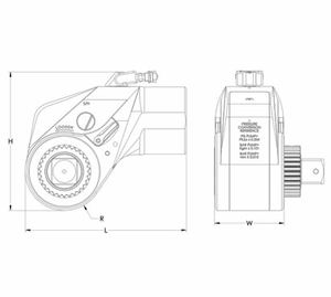 ประแจแรงบิดไฮดรอลิกแบบสี่เหลี่ยม AVANTI 153-43156 NM เครื่องมือไฮดรอลิก ประแจแรงบิดไฮดรอลิกแบบสี่เหลี่ยม Avanti ประแจแรงบิดไฮดรอลิก Avanti Hydr - Product Image 3