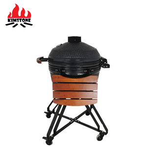 KIMSTONE 24 Inch Ceramic Premium Home Kitchen Barbecue Manufactured Charcoal Grills - Product Image 5